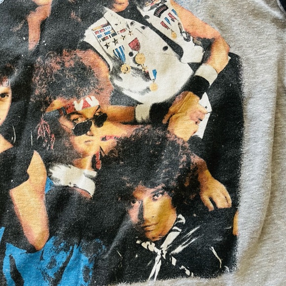 Autograph Band Sign in Please Vintage Single Stitch Tour Shirt Jersey 1985 - Picture 6 of 12